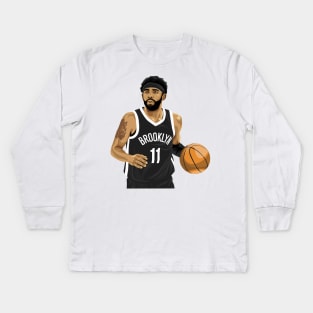 Kyrie Irving Brooklyn Nets Kids Long Sleeve T-Shirt